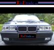 BMW E36 Angel Eyes Kromade till sedan/touring, compact*