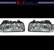 BMW E36 Angel Eyes "orginallook" kromade till 4d sedan/ touring