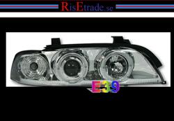 Designlampor/styling - BMW - BMW 5 er E39 - Angel Eyes kromade alla E39 "One block"