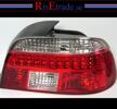 Baklampor rödvit led, alla E39