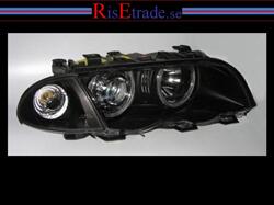 Designlampor/styling - BMW - BMW 3 er E46 - Angel Eyes  BMW E46 4 d sedan svart