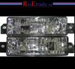 Frontblinkers set BMW E30 klarglas silver
