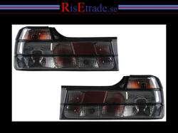 Designlampor/styling - BMW - BMW 7 er E32 - Baklysen svarta kristall till BMW E32