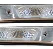 Sidoblinkers kromad  silver med kromad ram E36