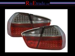 Designlampor/styling - BMW - BMW 3 er E90 - LED Baklysen BMW E90 / röd-svart