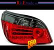 LED baklysen, BMW E60  sedan. rödsvart