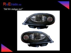 Designlampor/styling - Citroén - Strålkastare till Citroen Saxo 9/99-3/02 / svarta