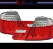LED Baklysen till 3er BMW E46 (Coupe) / Röd-vit