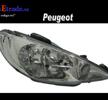 Strålkastare H7/H7 Peugeot 206 / Höger