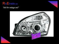 Designlampor/styling - Hyundai - Angel Eyes till Hyundai Tucson / Krom