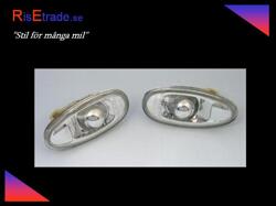 Designlampor/styling - Mitsubishi - Sidoblinkers till Mitsubishi Galant E50 / krom
