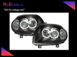 Designlampor/styling - Renault - Angel Eyes Renault Clio / Svart
