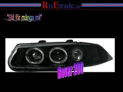 Designlampor/styling - Rover - Angel Eyes till Rover 200 / Svart