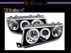 Designlampor/styling - Skoda - Angel Eyes till  Skoda Fabia / Svarta