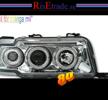 Angel Eyes till Audi 80 B4 / krom