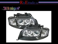 Designlampor/styling - Audi - A6 (Typ 4B) 01-04 - Angel Eyes till Audi A6 5/01- / Svart