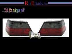 Designlampor/styling - Mercedes - W 124 E -klass - Baklampor med LED ljus Mercedes W124 E / Rödsvart