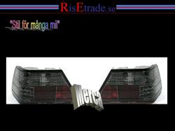 Designlampor/styling - Mercedes - W 124 E -klass - Baklampor med LED ljus Mercedes W124 / svart
