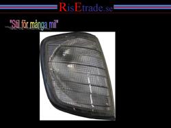 Designlampor/styling - Mercedes - W 124 E -klass - Frontblinker till Mercedes W124, silvergrå