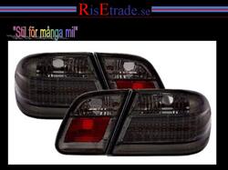 Designlampor/styling - Mercedes - W 210 E-klass - Baklampor med LED ljus Mercedes W210 / Svarta