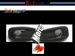 Designlampor/styling - Mercedes - W 202 C-klass - Svarta sidoblinkers till Mercedes W202 + W210