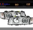 Angel Eyes kromade till 7er BMW E38