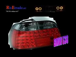 Designlampor/styling - BMW - BMW 7 er E38 - Röda LED baklampor till 7er BMW E38