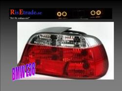 Designlampor/styling - BMW - BMW 7 er E38 - Rödvita baklampor till 7er BMW E38