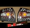 LED baklampor i svart till Audi A4 8E sedan