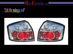 Designlampor/styling - Audi - A4 Lim/Avant(8E) 00-04 - Kromade baklampor  till Audi A4 8E sedan