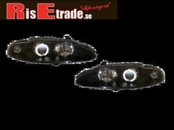 Designlampor/styling - Mitsubishi - Eclipse D30 95-97 - ANGEL EYES i svart