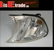Frontblinker für BMW E46 Coupe + Cabrio / Chrom