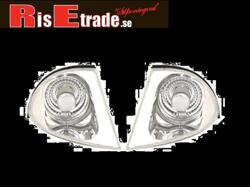 Designlampor/styling - BMW - BMW 3 er E46 - Frontblinkers set BMW E46 sedan & touring i krom
