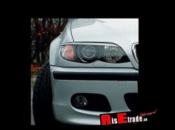 Aerodynamik (spoiler) - Övriga varumärken - BMW - BMW E46 - "Ögonlock" till BMW E46 4d sedan & touring (ABE)