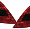 Mercedes SLK R171 baklampor LED i rödsvart.