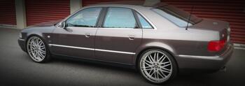 GolfR32 & Audi A8, Norsborg