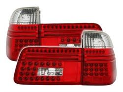 Designlampor/styling - BMW - BMW 5 er E39 - Baklampor rödvit, LED BMW E39 Touring