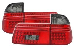Designlampor/styling - BMW - BMW 5 er E39 - Baklampor rödsvart, LED BMW E39 Touring