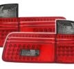 Baklampor rödsvart, LED BMW E39 Touring