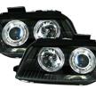 Angel Eyes Strålkastare till Audi A3 8P / Black