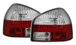 Designlampor/styling - Audi - A3 96-00 - LED bakljus för Audi A3 8L / Crystal Red-White