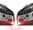 LED-bakljus i krom för Audi A3 8L
