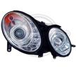 Designstrålkastare set till MB W211 med LED DRL, krom 02-06