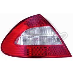 Designlampor/styling - Mercedes - W211 - Mercedes W211 LED baklykta Limo / Röd-vit 02-06