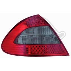 Designlampor/styling - Mercedes - W211 - Mercedes W211 LED baklykta Limo / Röd-svart 02-06