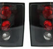 Klarglas svarta. Baklampor till Jeep Grand Cherokee 05-
