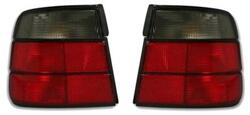 Designlampor/styling - BMW - BMW 5 er E34 - Baklyktor E34 BMW 5-serie Sedan / Röd-svart