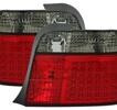 Baklysen LED rödsvarta, till BMW E36 compact