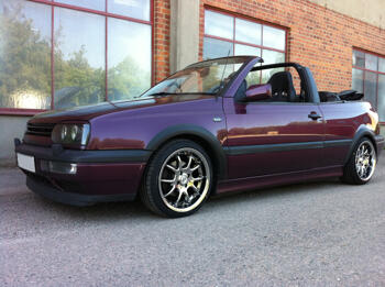 Golf 3 cab, Marieholm. KUNDBILD
