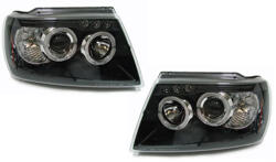 Designlampor/styling - Jeep - Svarta Angel Eyes till Jeep Grand Cherokee 99-